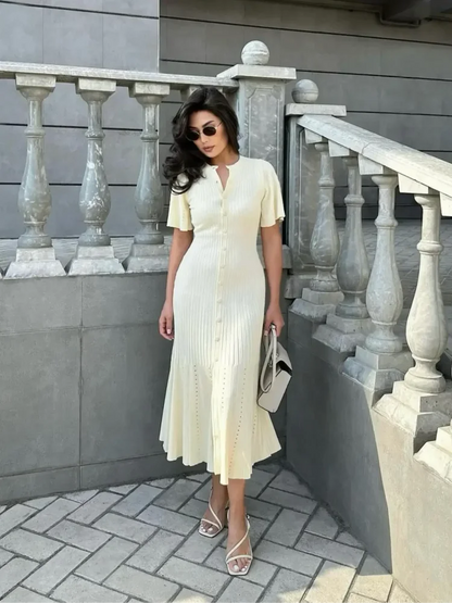 Gebreide Meidjurk Leeter Couture Jurk voor Meisjes