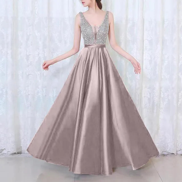 Off Shoulder Avondjurk voor Vrouwen Sexy Glamour Jurk - StudioMarella