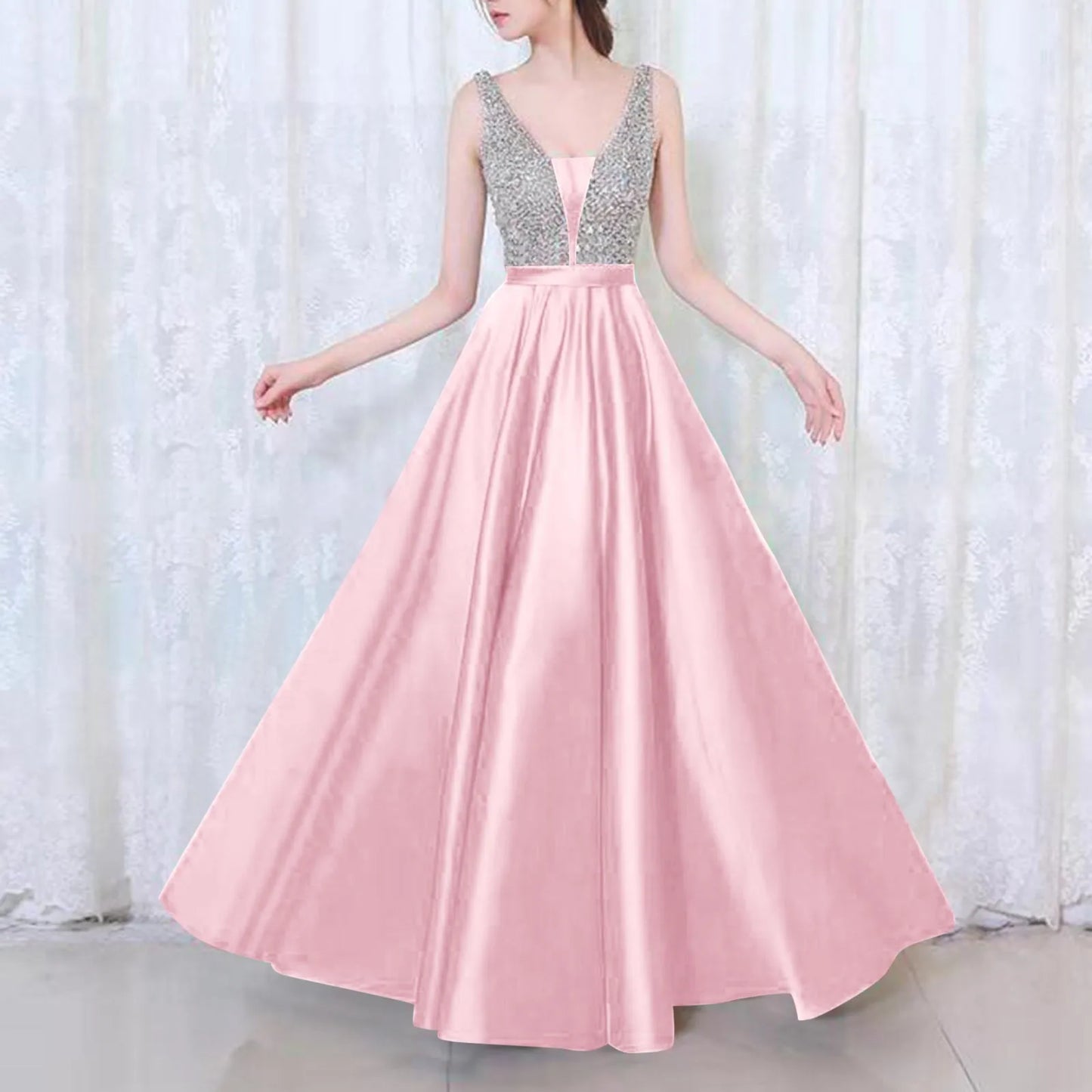 Off Shoulder Avondjurk voor Vrouwen Sexy Glamour Jurk