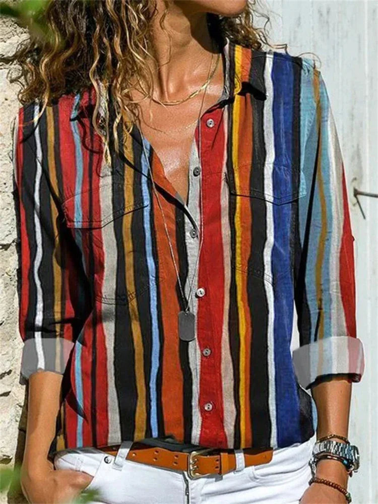 Vrouwelijke Blouse Stijlvol en Casual