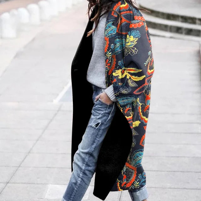 Retro Vest voor Vrouw met Elegant Patroon - StudioMarella