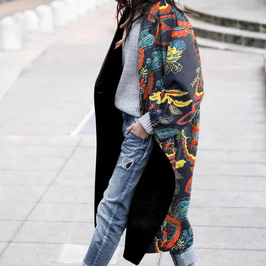 Retro Vest voor Vrouw met Elegant Patroon - StudioMarella