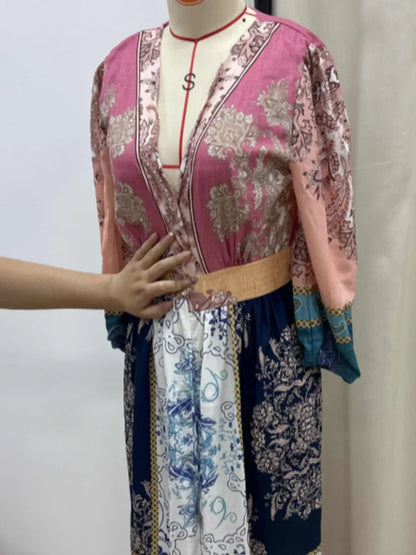 Zomerjurk Maxi Jurk Lange Vrouwelijke Zomerkleding