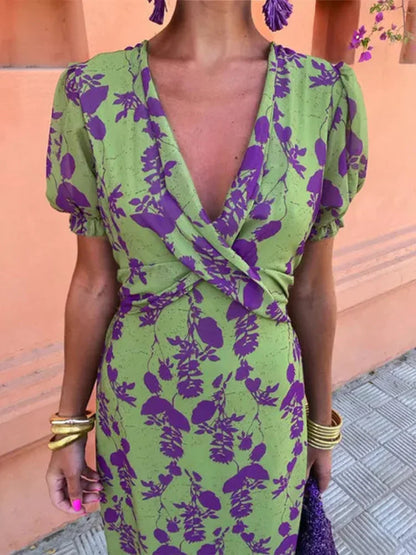 Dames Zomerjurk Lichtgewicht Elegant
