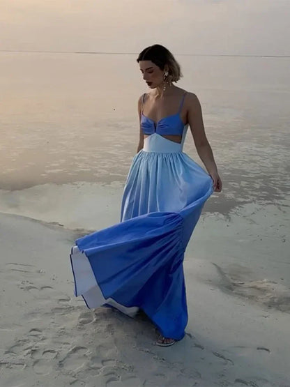 Elegante Jurk met Gradient Effect voor Vrouw