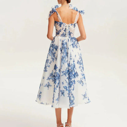 Elegante V-Hals Jurk voor Vrouwen Zwart