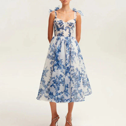 Elegante V-Hals Jurk voor Vrouwen Zwart