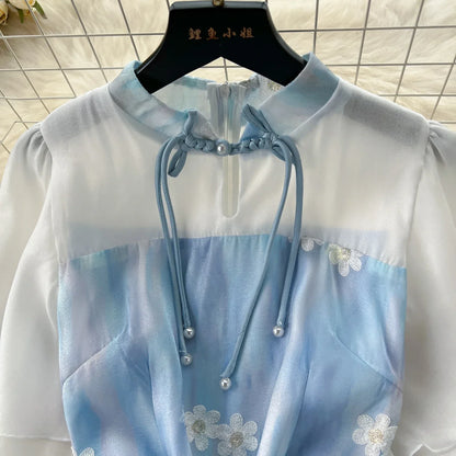 Licht Zomerjurkje voor Vrouw Mooi Design