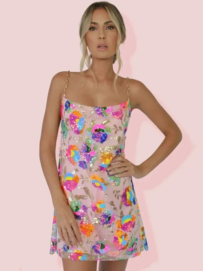 Elegante Bloemenjurk | Zomerjurk Dames A-Lijn 2