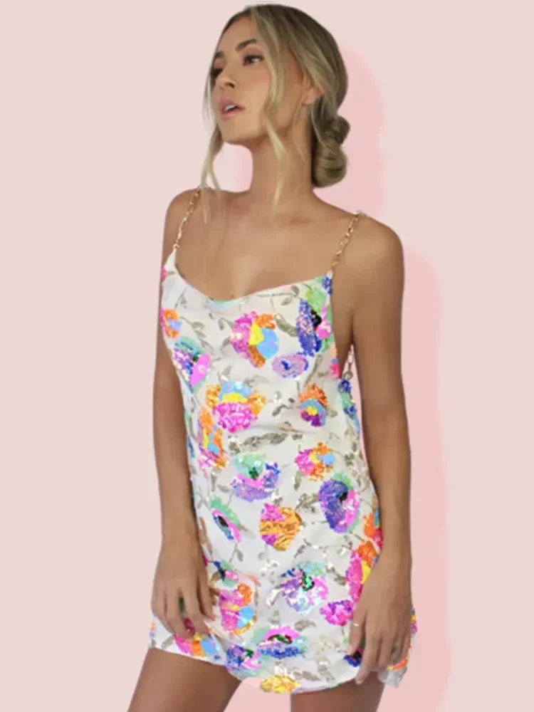 Elegante Bloemenjurk | Zomerjurk Dames A-Lijn 4