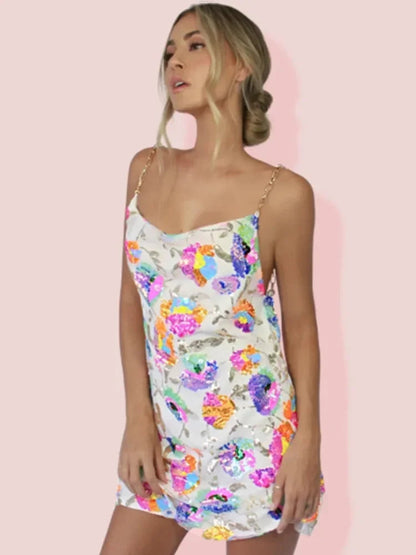 Elegante Bloemenjurk | Zomerjurk Dames A-Lijn 4