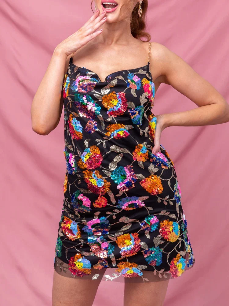 Elegante Bloemenjurk | Zomerjurk Dames A-Lijn 8