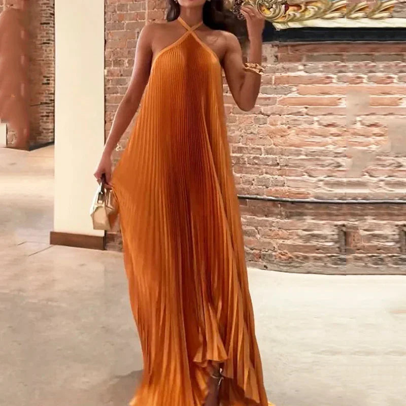 Elegante Damesjurk Nekhouder | Bruiloft & Avondevenementen 1