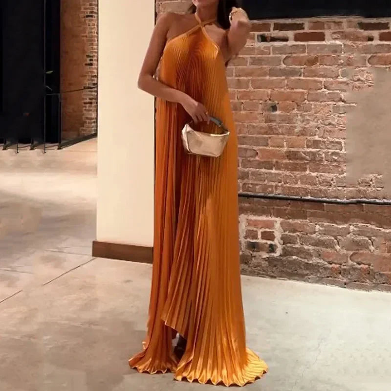Elegante Damesjurk Nekhouder | Bruiloft & Avondevenementen 2