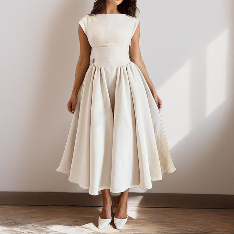Mouwloze Midi Jurk Zomerjurk voor Vrouw - StudioMarella