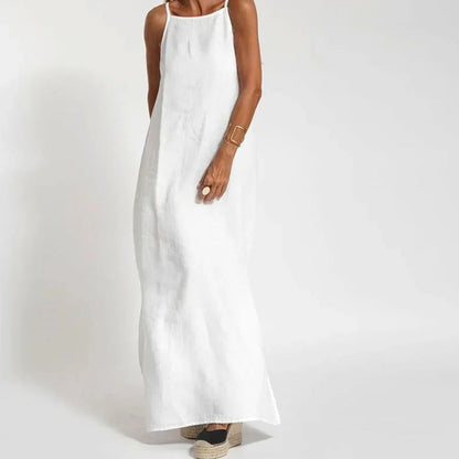 Elegante Zomerjurk Dames met Splitten | Lange Zomerjurk 1