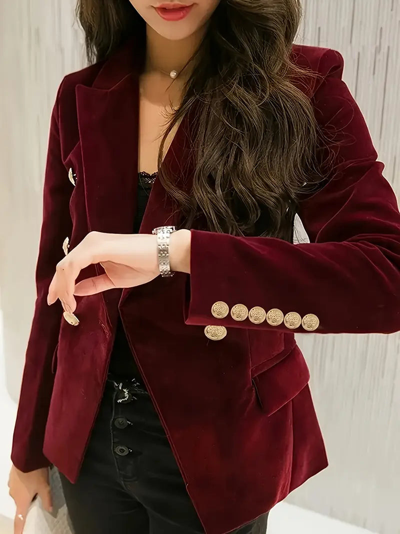 Kerstin Winterblazer Stijlvol en Warm - StudioMarella