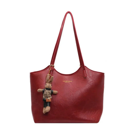 Elena Dames Zwarte Schoudertas | Vegan Leer, Vintage Stijl 1