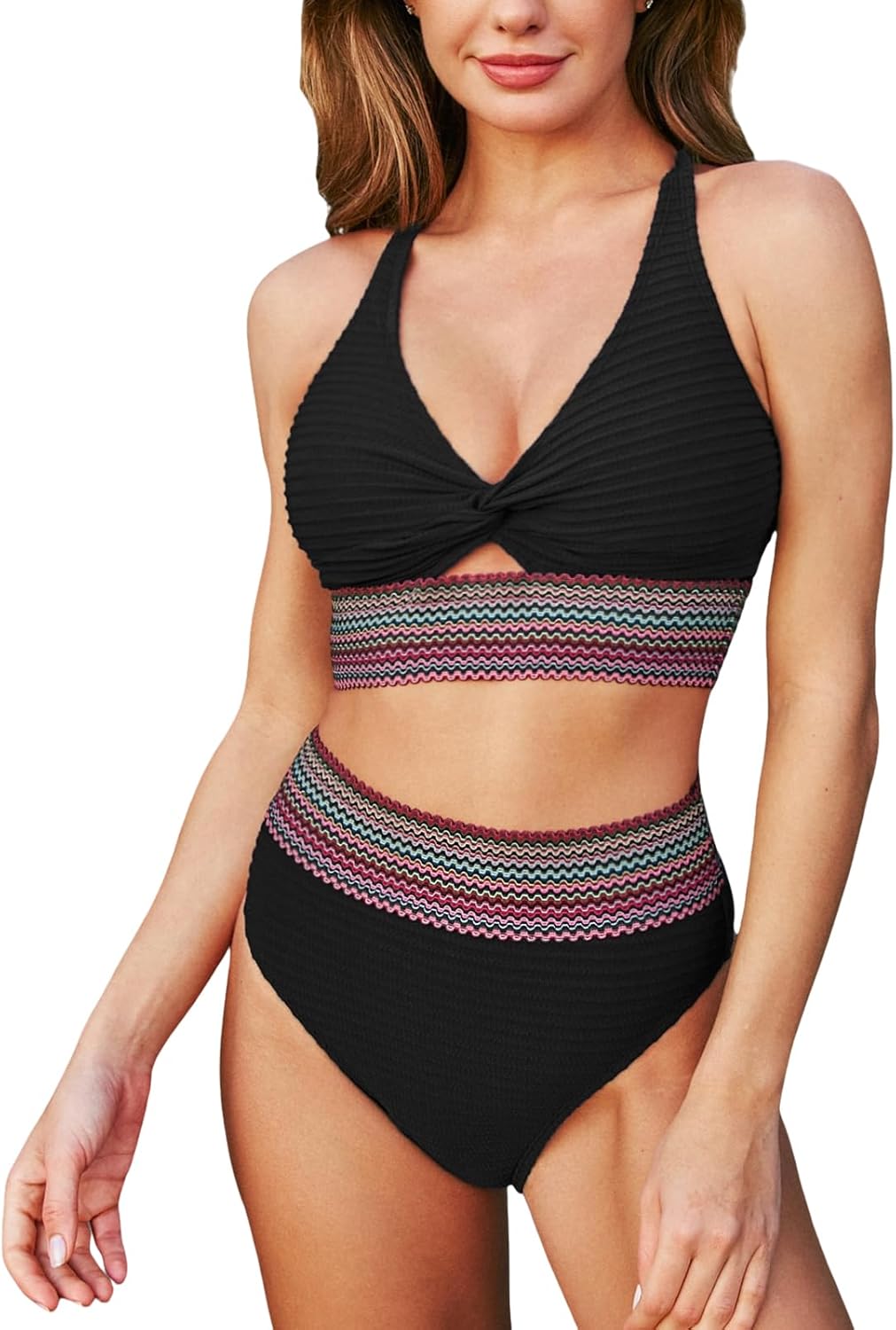 Dames Bikini Hoog Uitgesneden Elegante Pasvorm - StudioMarella