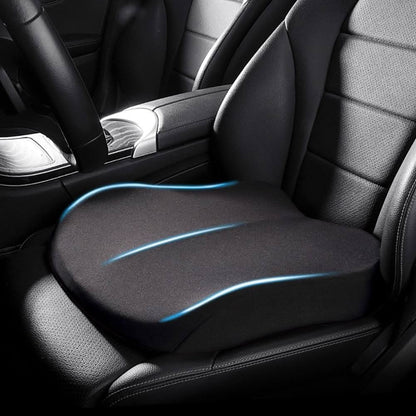 Ergonomisch Autostoelkussen Memory Foam Zitverhogend Rugsteun Comfort