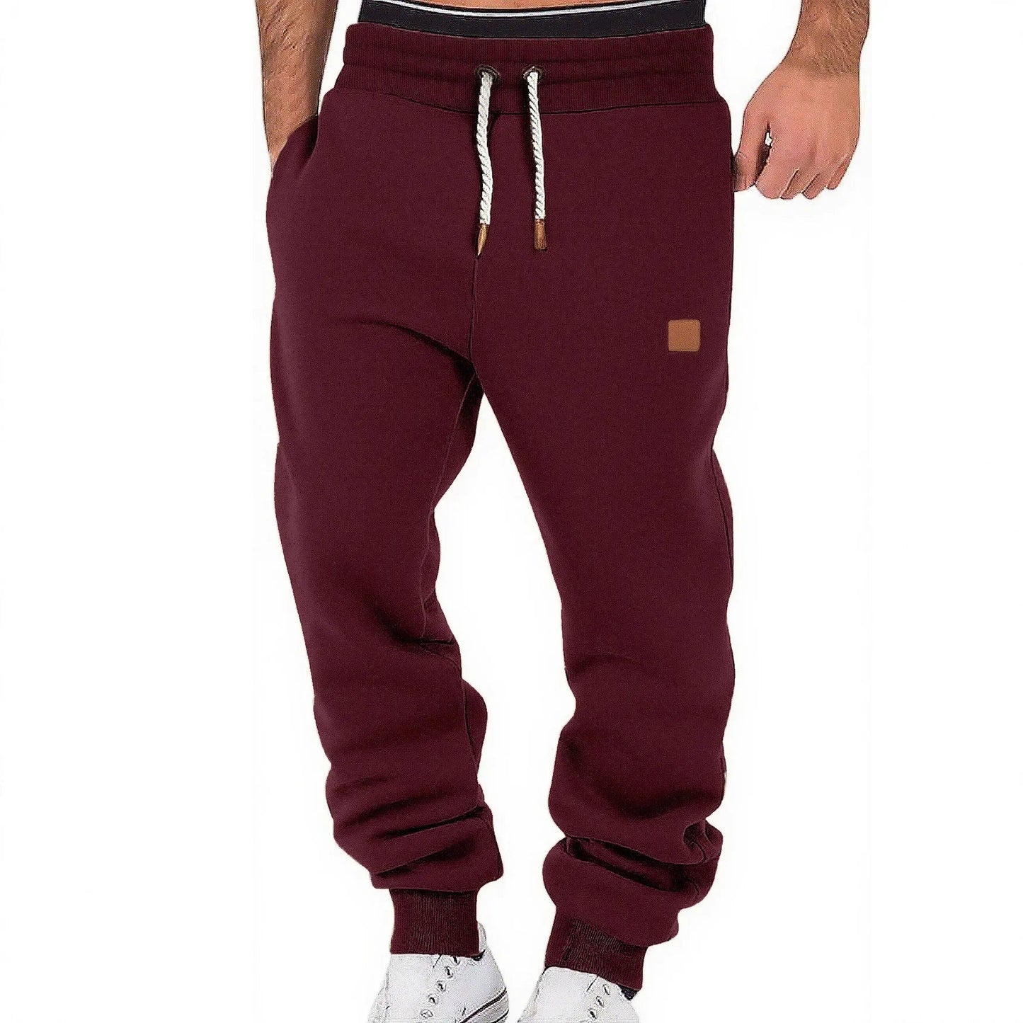 Joggingbroek Met Zakken Casual Zwart Heren