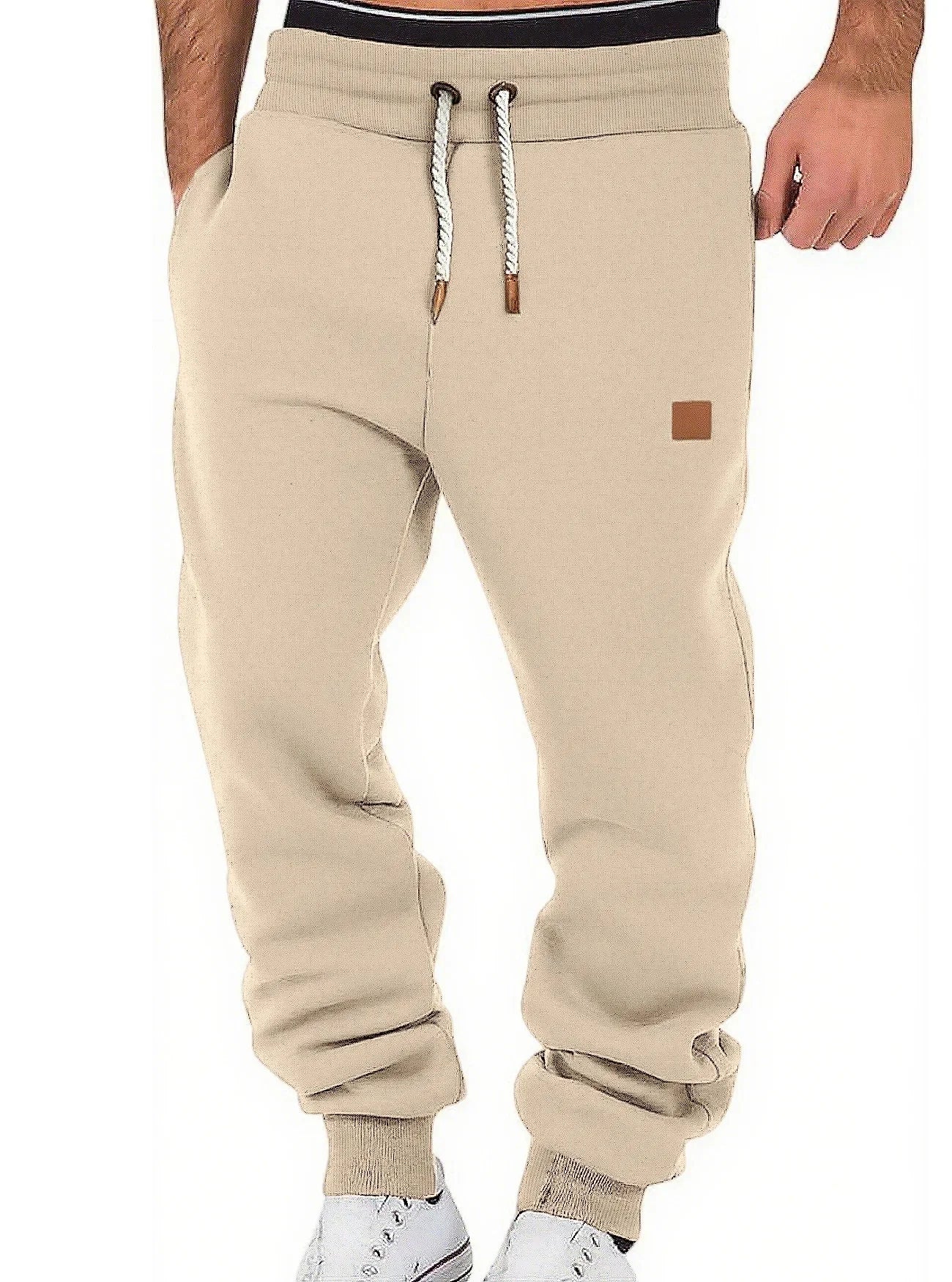 Joggingbroek Met Zakken Casual Zwart Heren