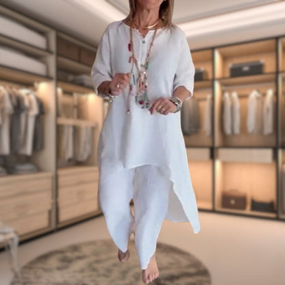 Chique Tweedelige Set Comfortabele Kleding voor Vrouw - StudioMarella