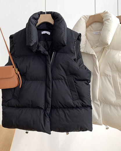 Eline Dames Gewatteerde Jas | Polyester, Mouwloos 4