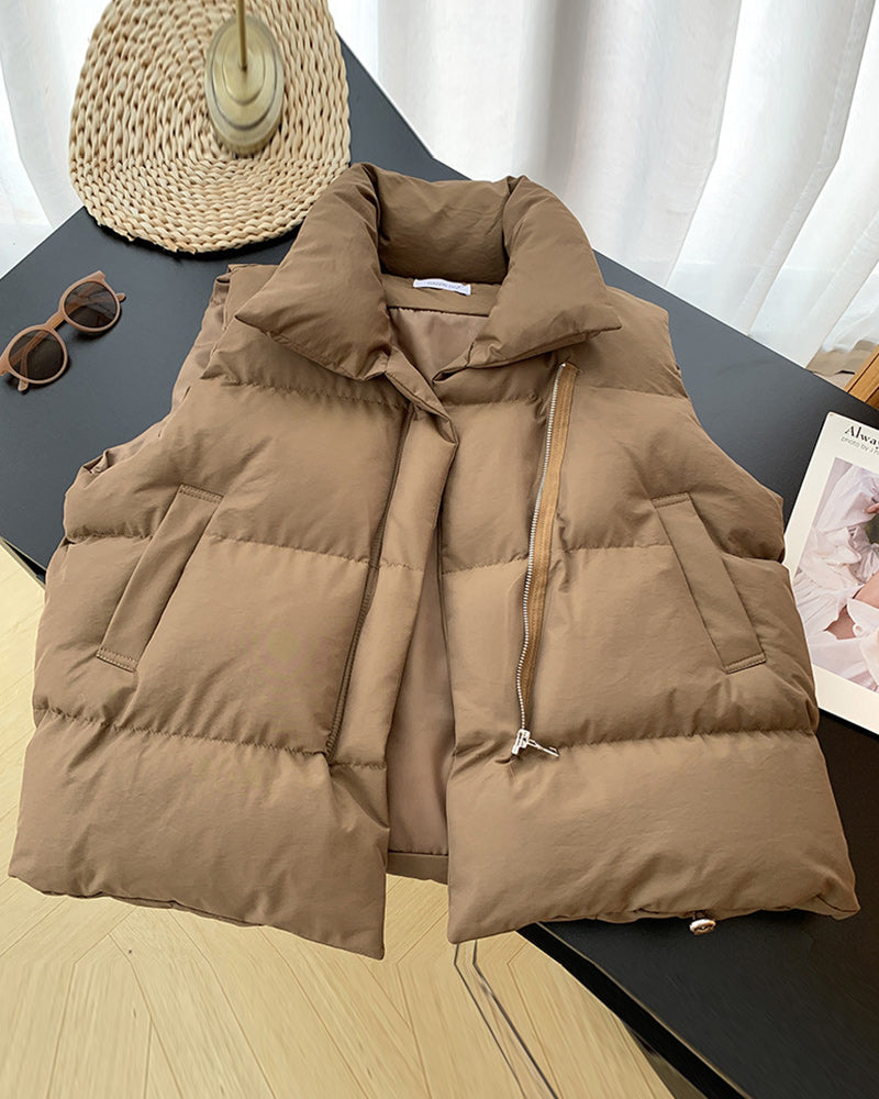 Eline Dames Gewatteerde Jas | Polyester, Mouwloos 9