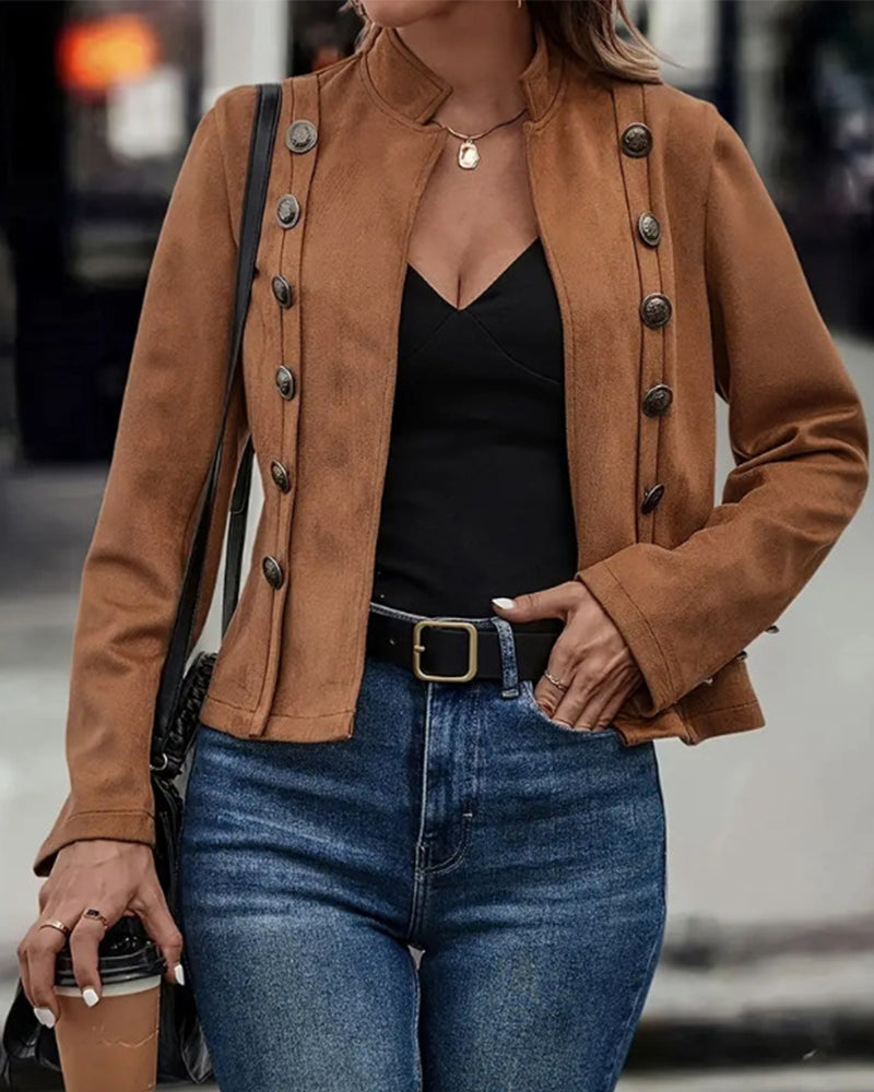 Eline Dames Jasje | Katoenblend, Casual Elegantie 1