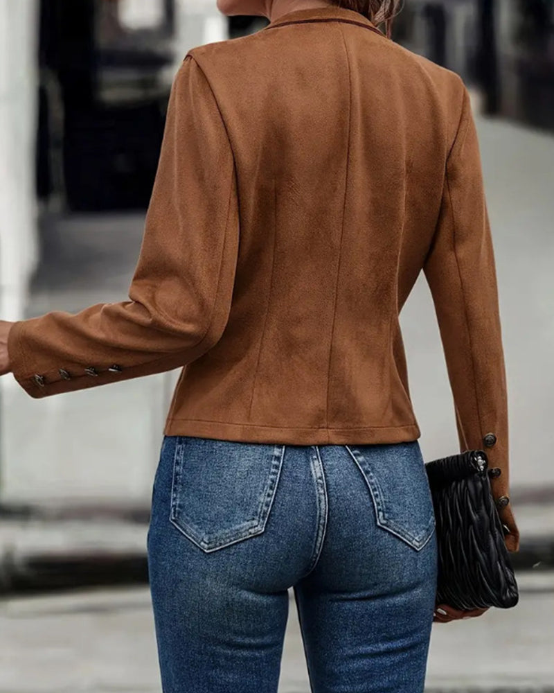 Eline Dames Jasje | Katoenblend, Casual Elegantie 2