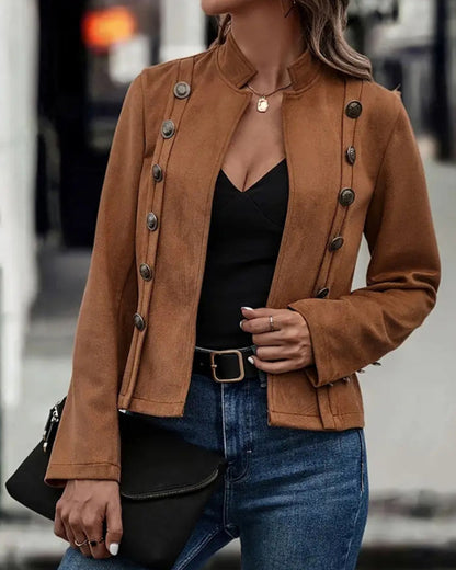 Eline Dames Jasje | Katoenblend, Casual Elegantie 4