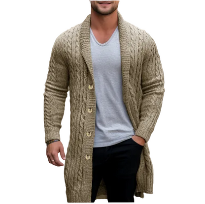 Elio | Cardigan lungo da uomo elegante e comodo 1