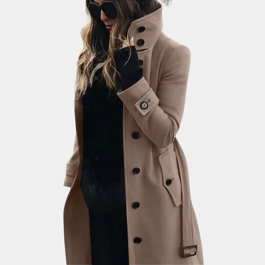 Dames Trenchcoat Elegante Kwaliteit Comfortabel - StudioMarella