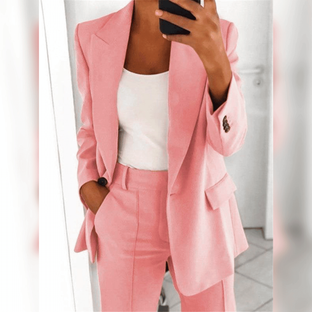Dames Blazer Casual Chic en Elegante
