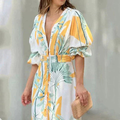 Vrouwelijke Zomerjurk Elegante Dameskleding Jurk voor Vrouw