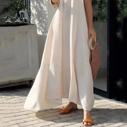 Vrouwen Zomerjurk Lange Maxi Jurk Zomerse Look