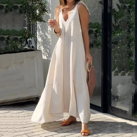 Vrouwen Zomerjurk Lange Maxi Jurk Zomerse Look - StudioMarella