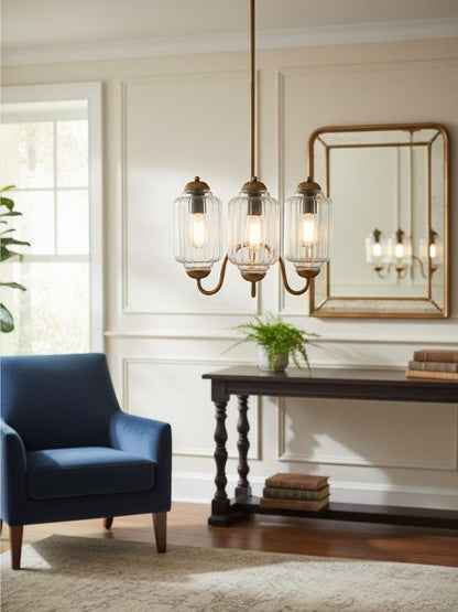 Melkglazen Kroonluchter Vintage Afwerking Tijdloze Elegantie Klassieke Verlichting voor Eetkamer Woonkamer