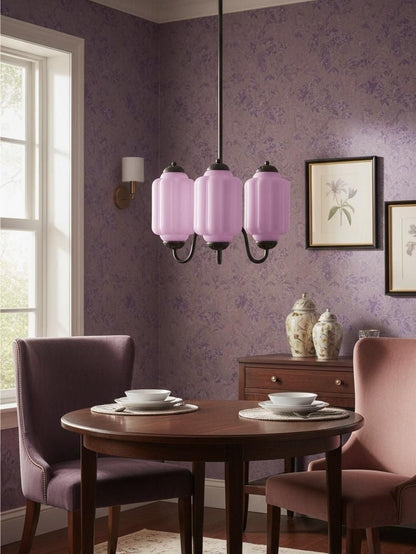 Melkglazen Kroonluchter Vintage Afwerking Tijdloze Elegantie Klassieke Verlichting voor Eetkamer Woonkamer