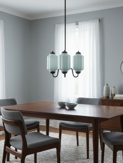 Melkglazen Kroonluchter Vintage Afwerking Tijdloze Elegantie Klassieke Verlichting voor Eetkamer Woonkamer