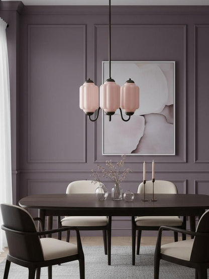 Melkglazen Kroonluchter Vintage Afwerking Tijdloze Elegantie Klassieke Verlichting voor Eetkamer Woonkamer
