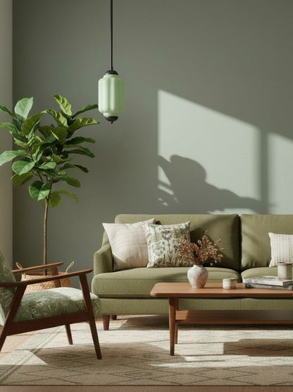 Vintage Glazen Hanglamp met Nostalgische Uitstraling – Verfijnde Verlichting voor Eetkamer en Keuken