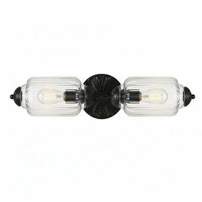 Eloise Vintage Scalloped Milk Glass Wall Sconce - Modern Accent Lighting for Bathroom and Bedroom