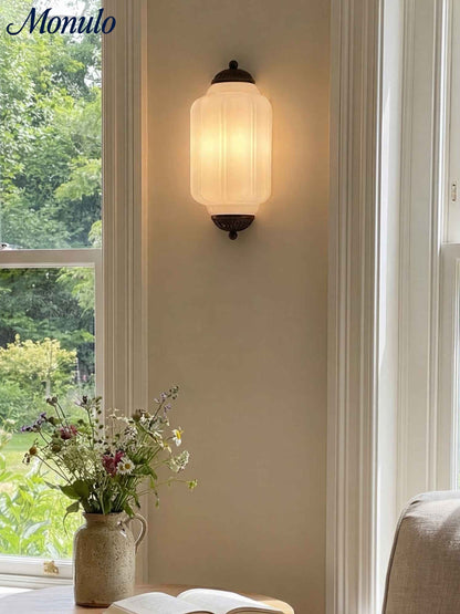 Wandlamp Melkglas voor Slaapkamer Gang Scandinavische Stijl