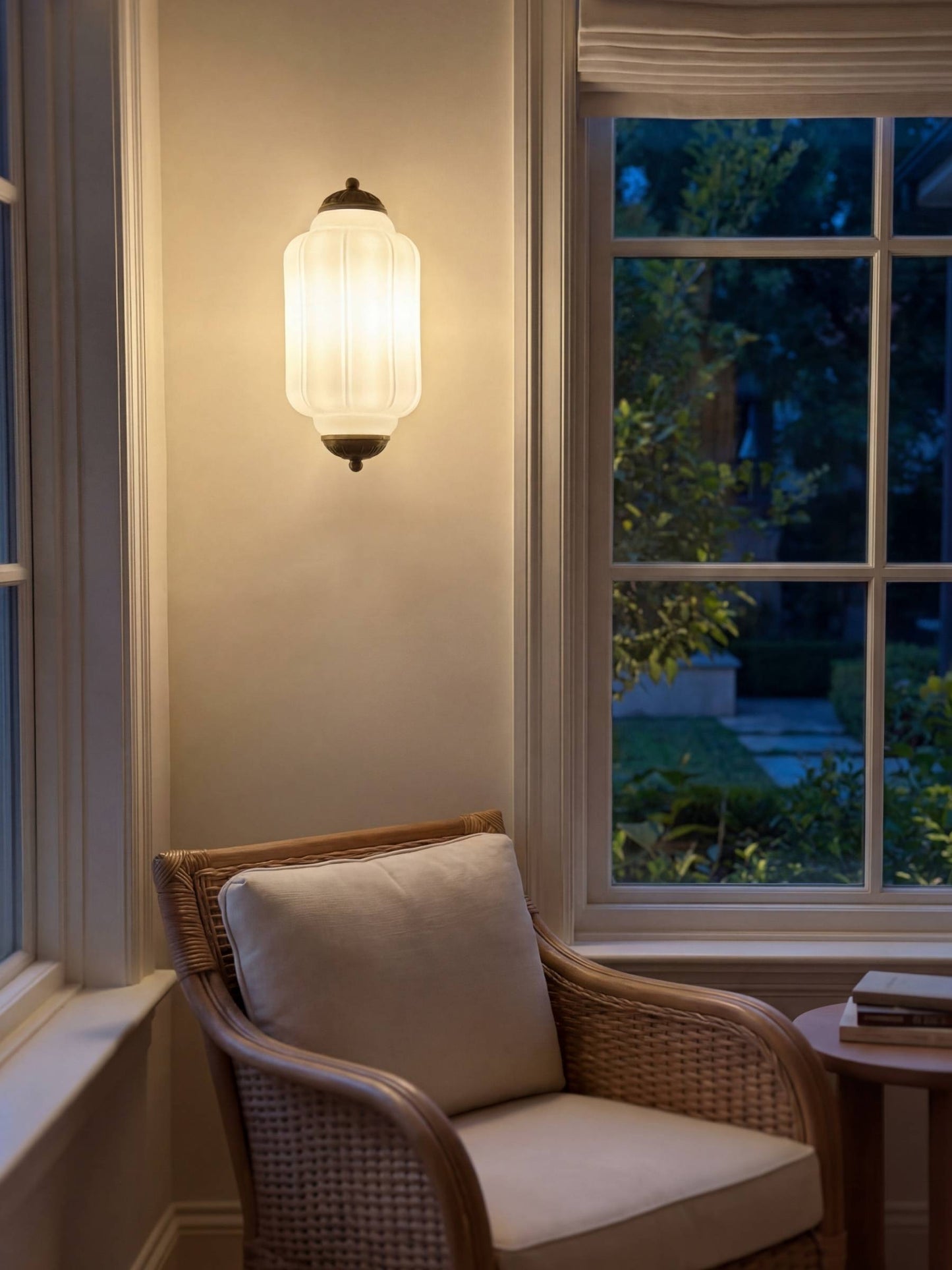 Wandlamp Melkglas voor Slaapkamer Gang Scandinavische Stijl