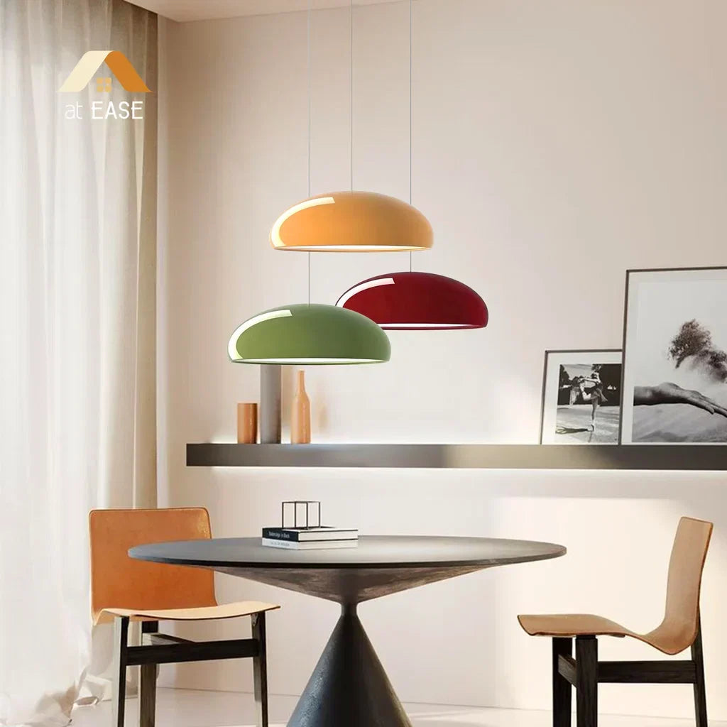 Design Hanglamp met Metalen Kap – Moderne LED Verlichting in Kleuren