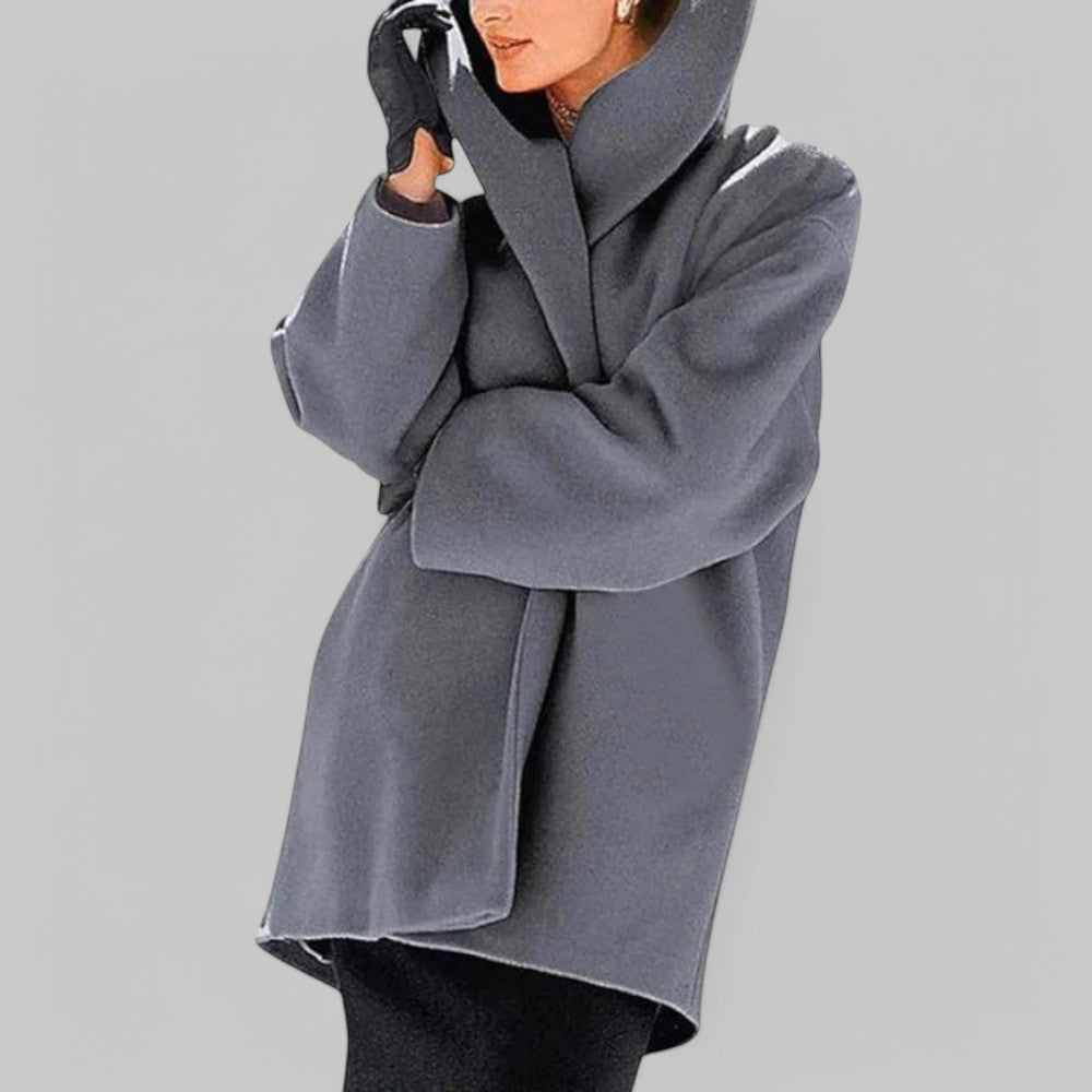 Dames Coat Elegante Cammello Kleur voor Herfst en Winter - StudioMarella