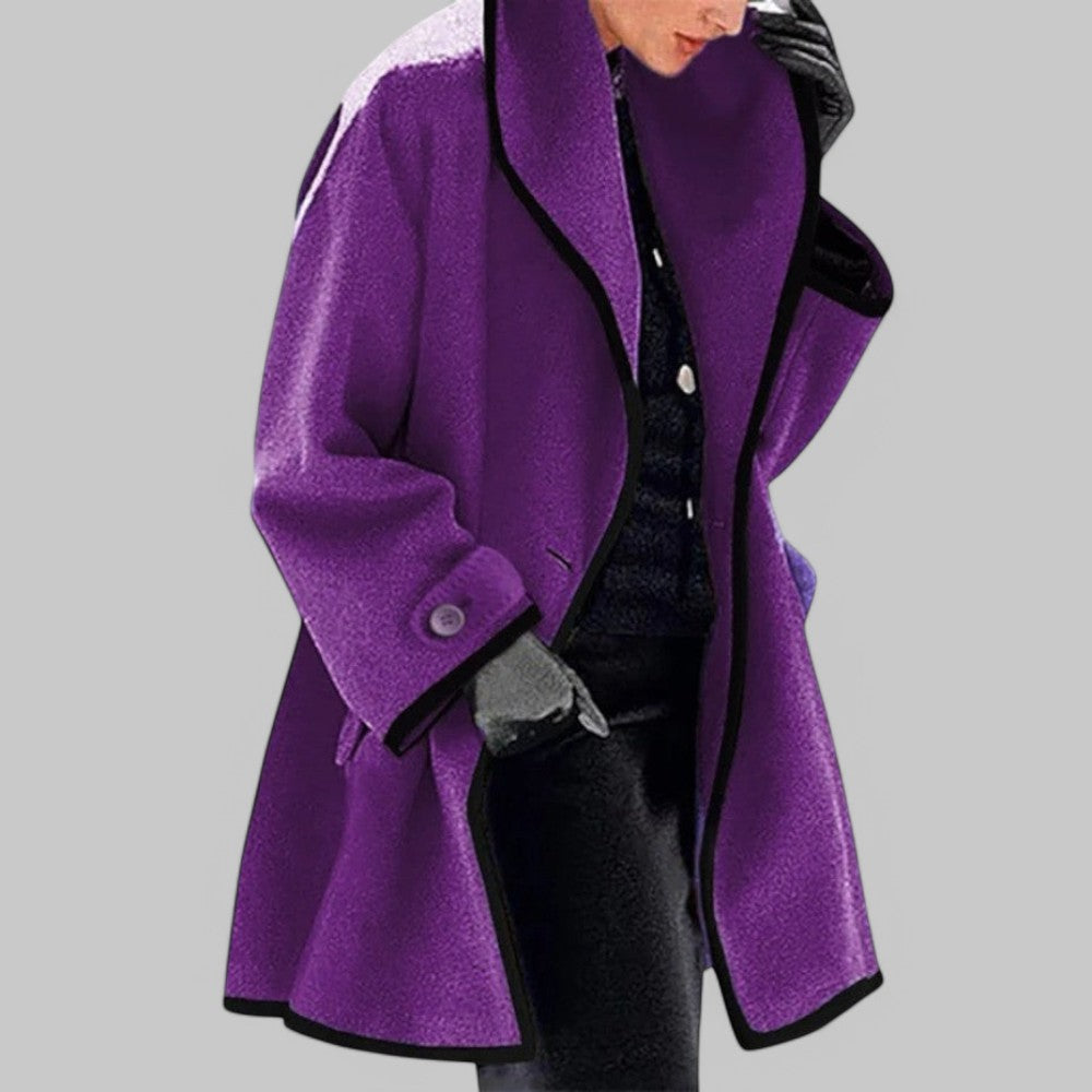 Elegante Dames Autumn Winter Cammello Coat