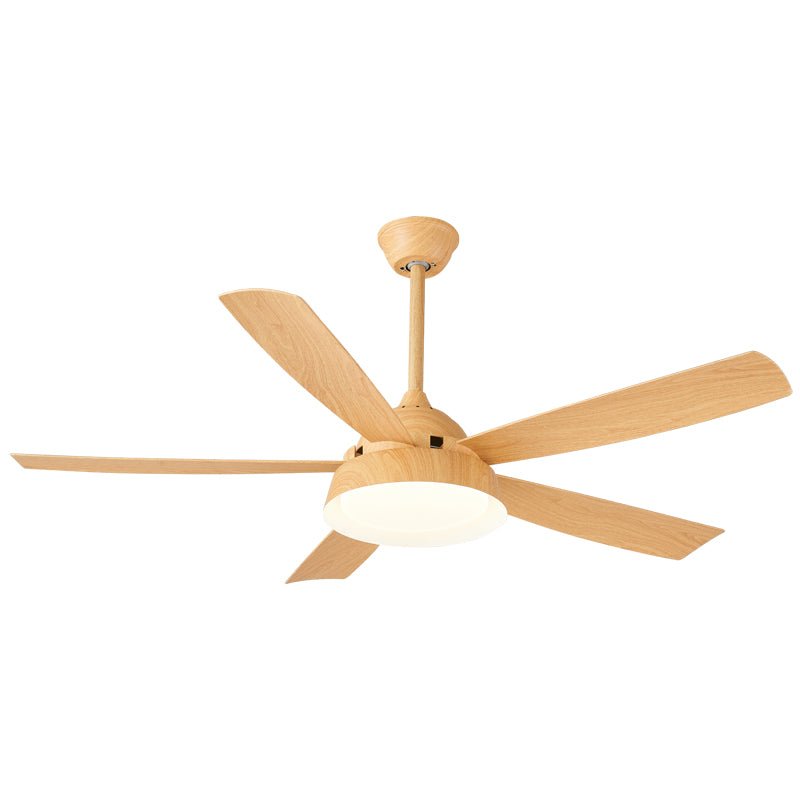 Plafondventilator met Verlichting Houteffect 142cm - Stil & Energiezuinig
